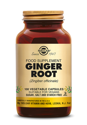 SOLGAR GINGER ROOT 100 CAPS